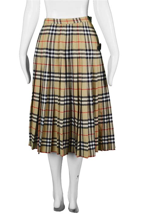 burberry skirt womens|vintage burberry skirt.